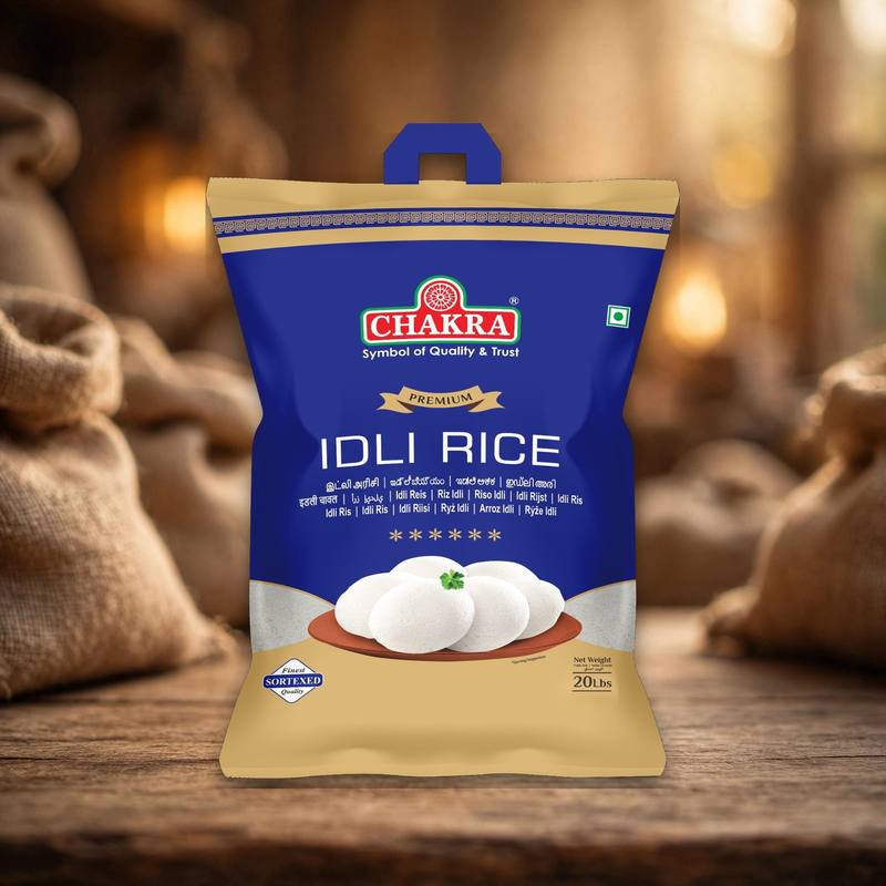 Chakara Idly Rice 20 lb package