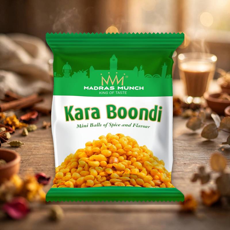 Madras Munch Kara Boondi package